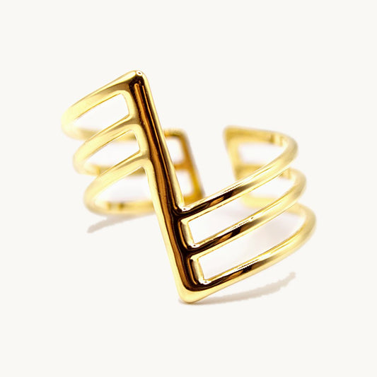 Bague Alix lignes – Câlin Jewelry