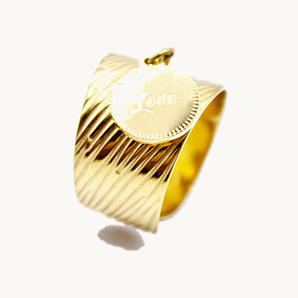 Bague Clara « Love » – Câlin Jewelry