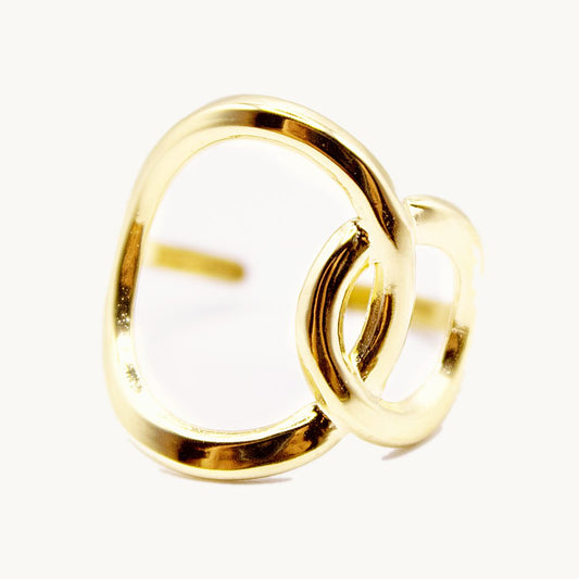 Bague Ella nœud croisé – Câlin Jewelry