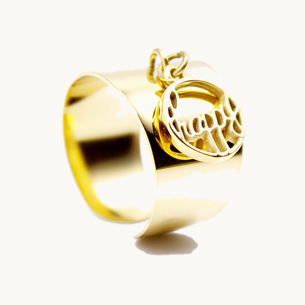 Bague Ema « Happy » – Câlin Jewelry