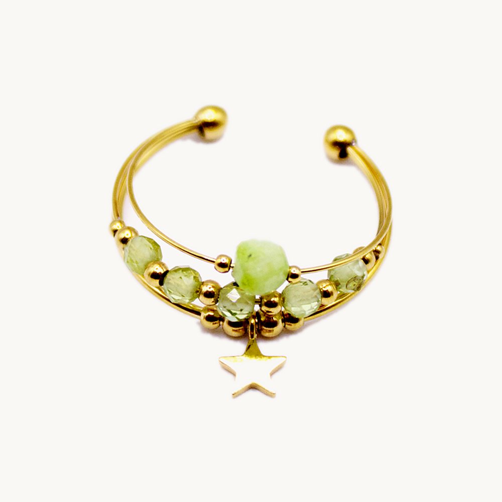Bague Nina péridot – Câlin Jewelry
