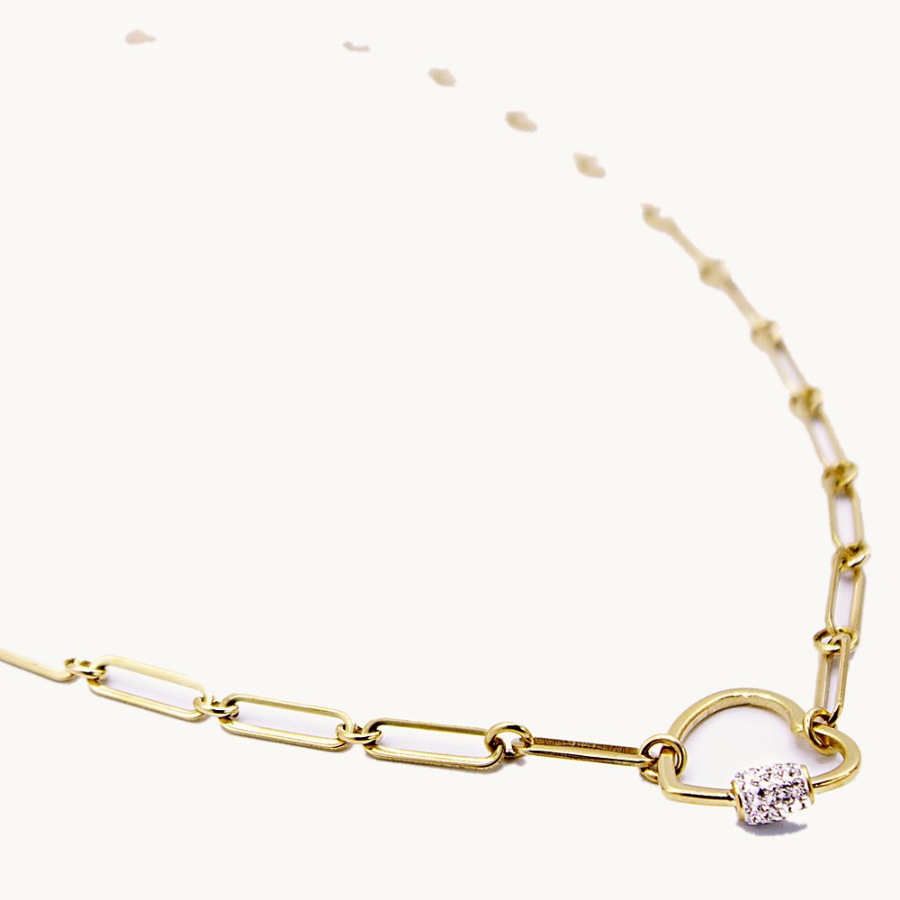 Collier Nina cœur – Câlin Jewelry