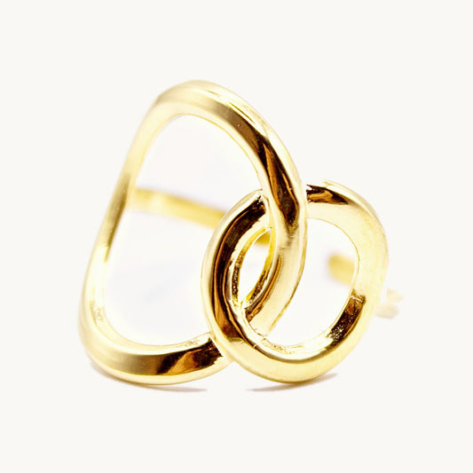 Bague Ella nœud croisé – Câlin Jewelry
