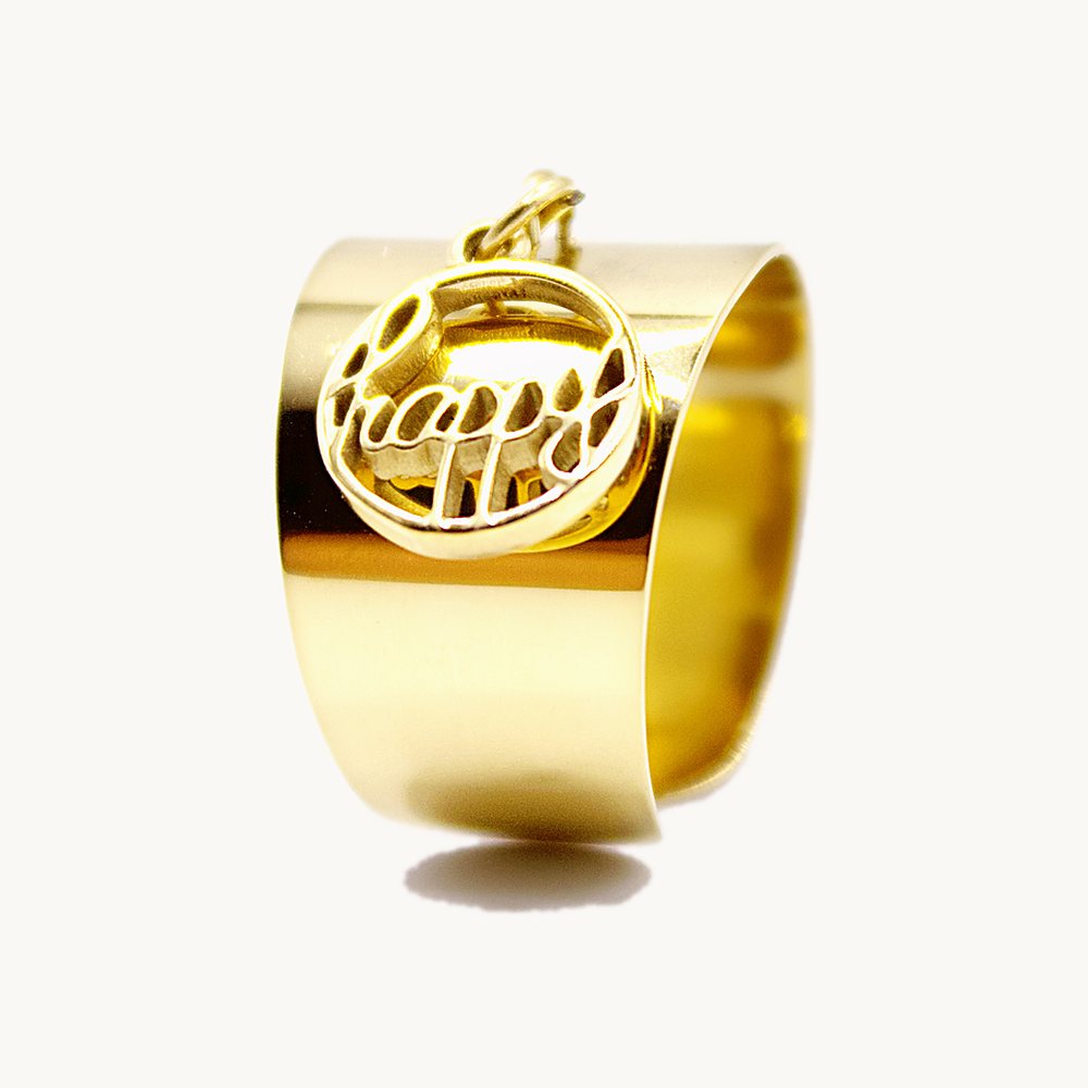 Bague Ema « Happy » – Câlin Jewelry