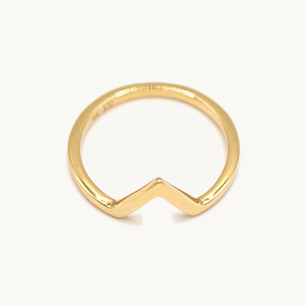 Bague Emma triangle – Câlin Jewelry