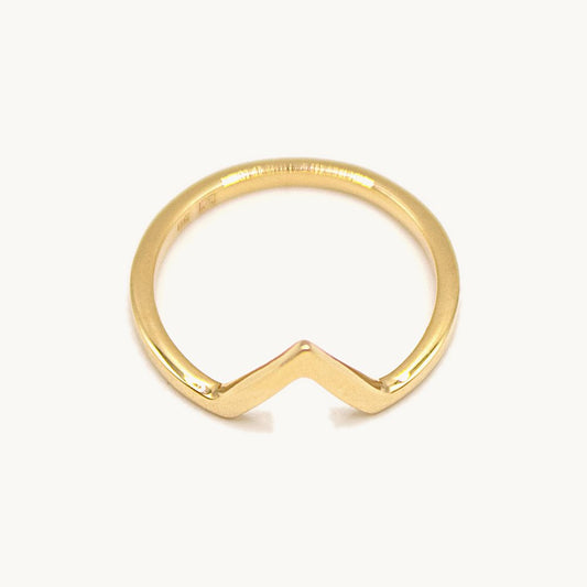 Bague Emma triangle – Câlin Jewelry