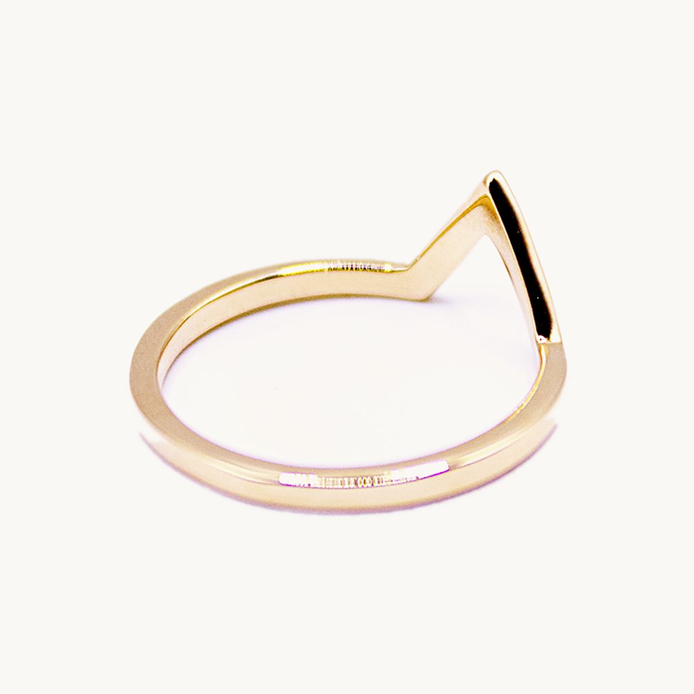 Bague Emma triangle – Câlin Jewelry