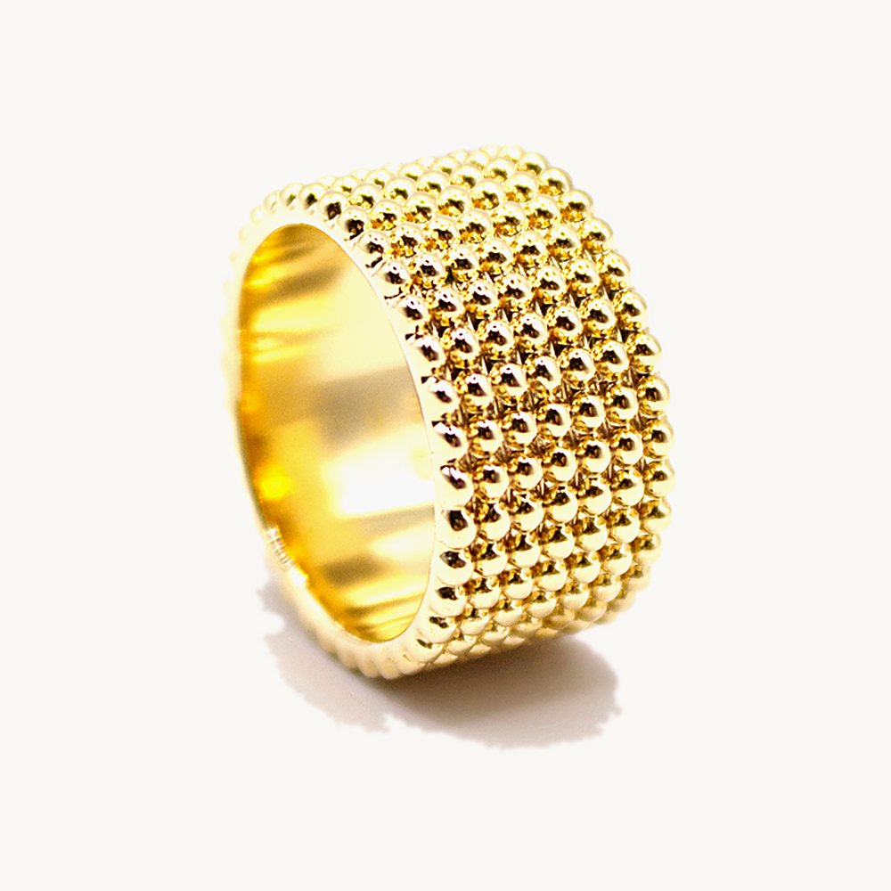Bague Tiya perlée – Câlin Jewelry