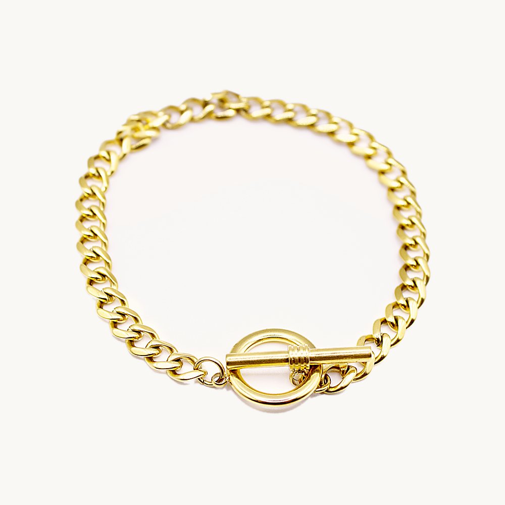 Bracelet Lara gourmette – Câlin Jewelry