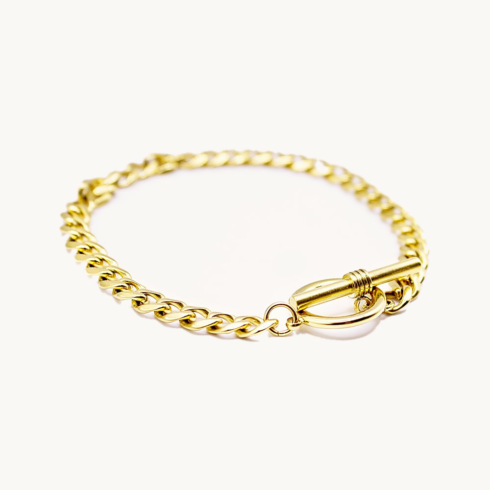 Bracelet Lara gourmette – Câlin Jewelry