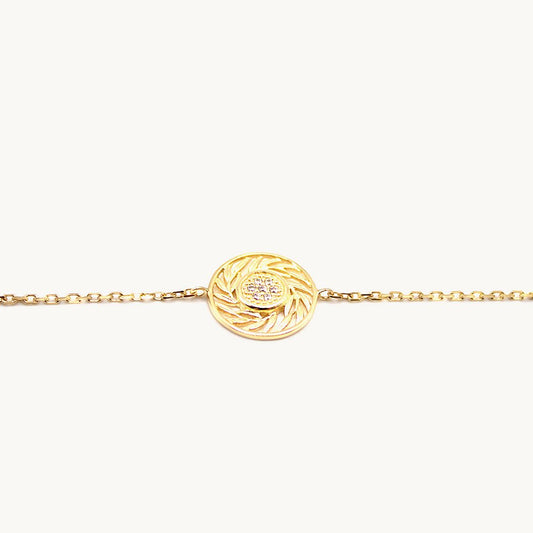 Bracelet Serena feuilles – Câlin Jewelry