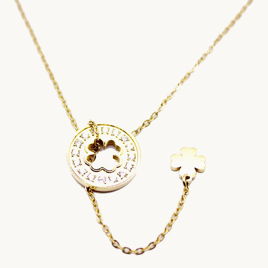 Collier Joséphine trèfle – Câlin Jewelry