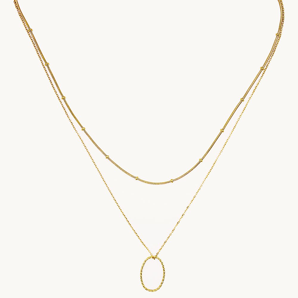 Collier Julia double chaîne – Câlin Jewelry