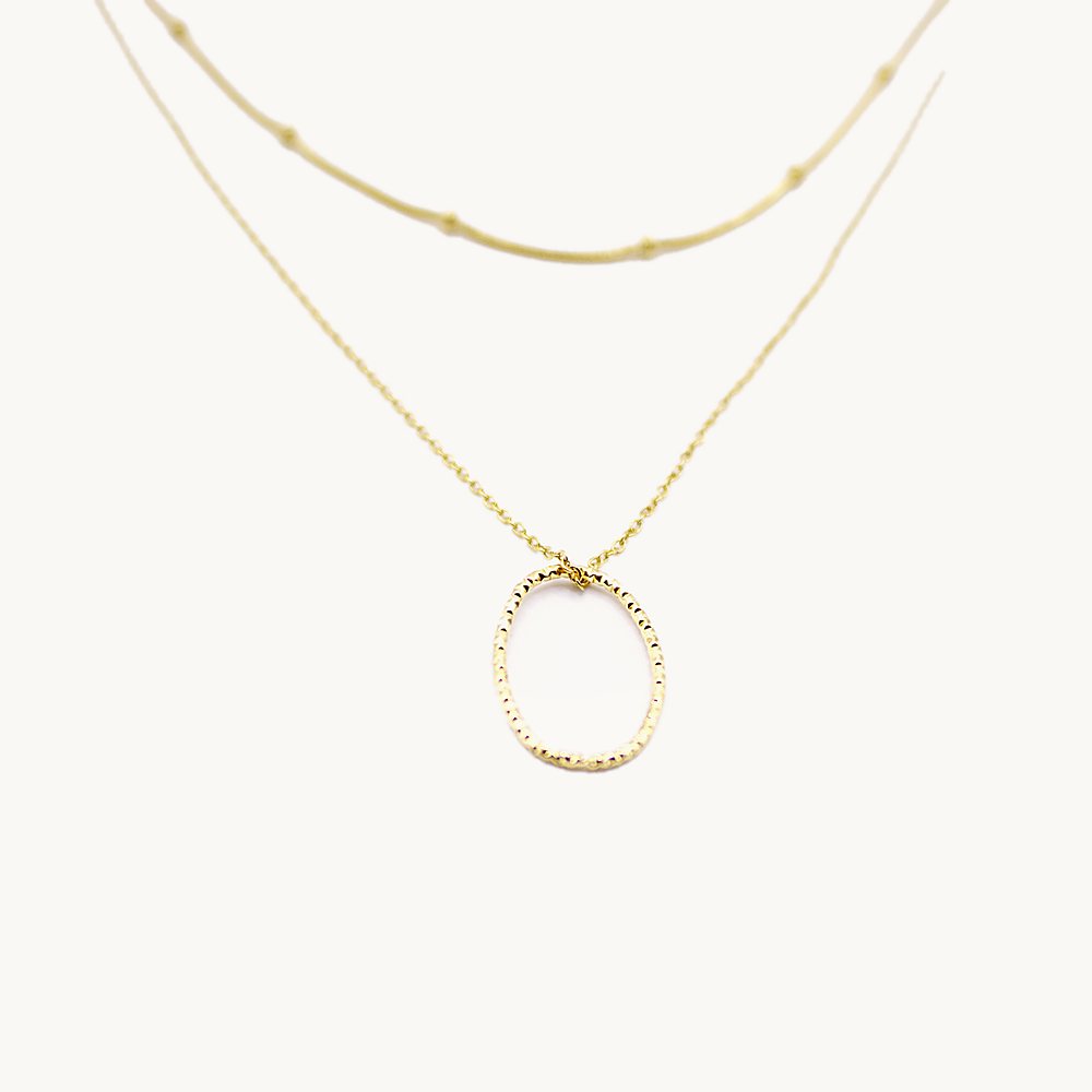Collier Julia double chaîne – Câlin Jewelry