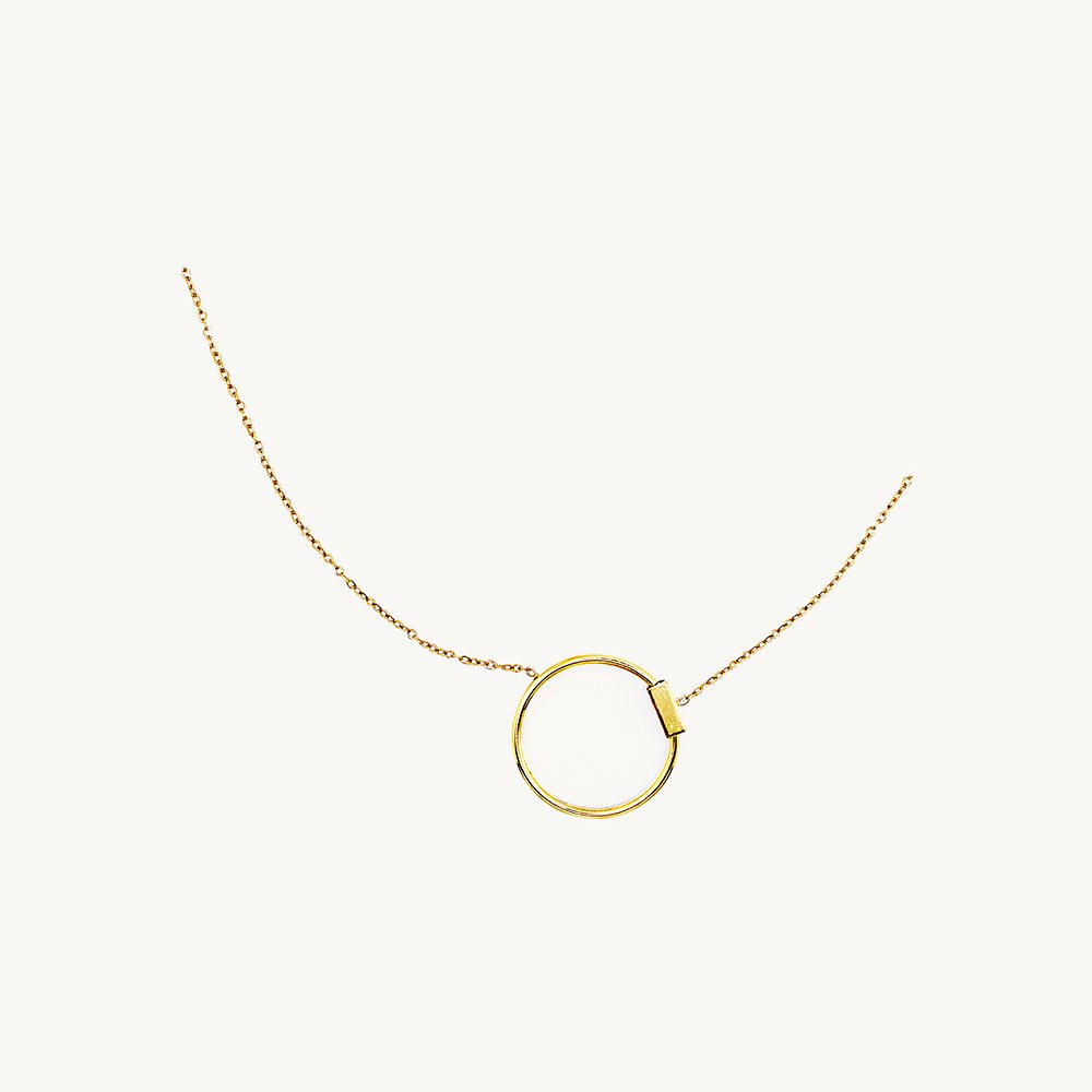 Collier Stella cercle fin – Câlin Jewelry