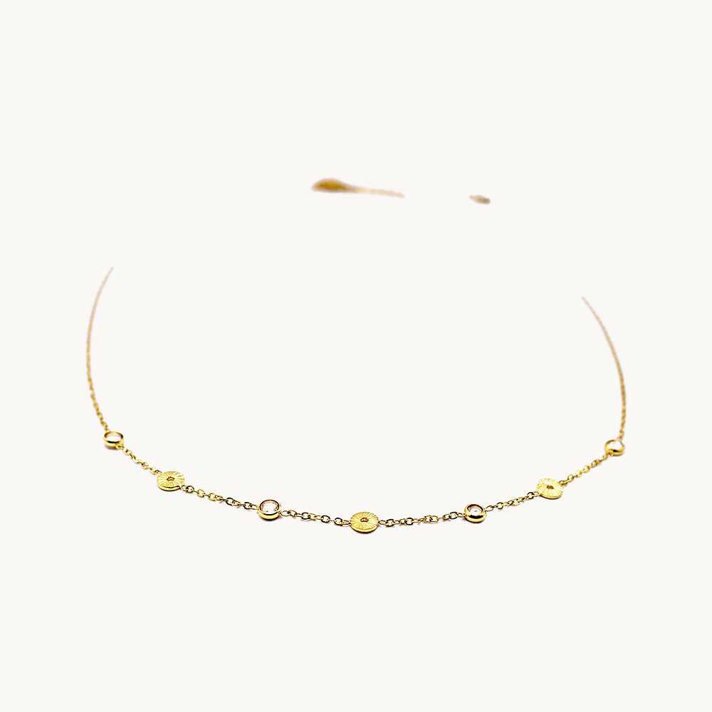 Collier Tessa mini strass – Câlin Jewelry