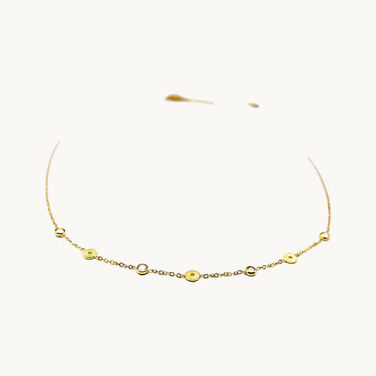 Collier Tessa mini strass – Câlin Jewelry