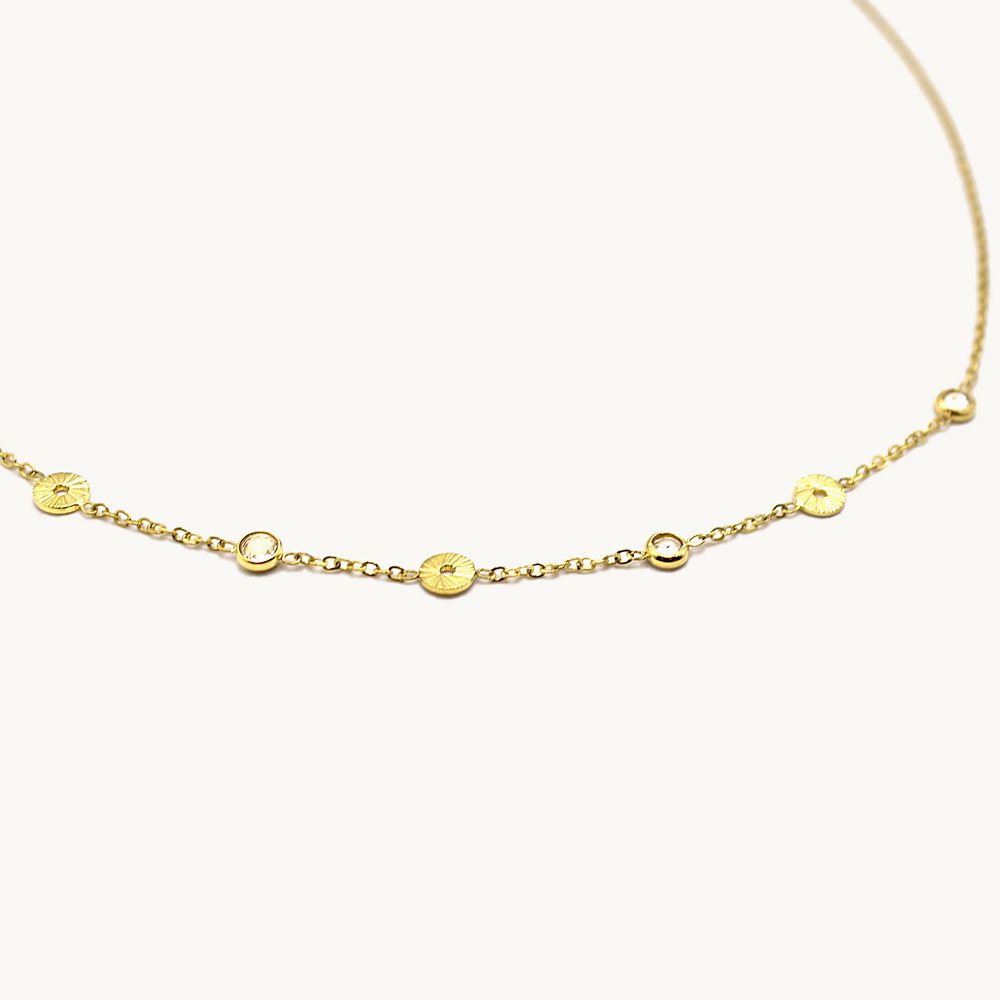 Collier Tessa mini strass – Câlin Jewelry