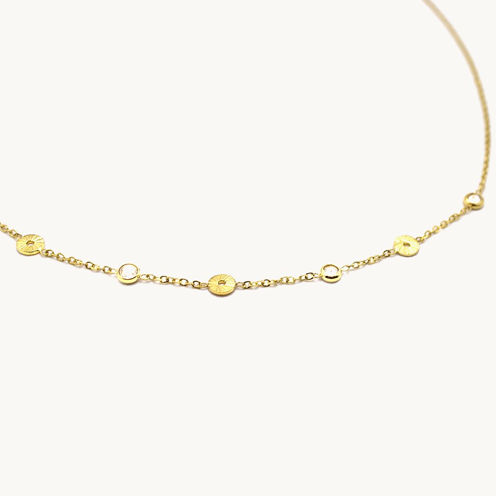Collier Tessa mini strass – Câlin Jewelry
