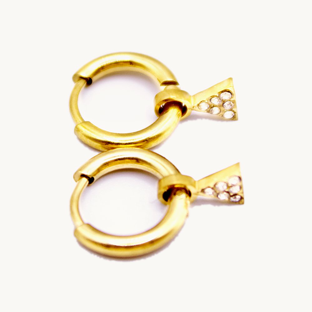 Duo Lia étoile & triangle – Câlin Jewelry