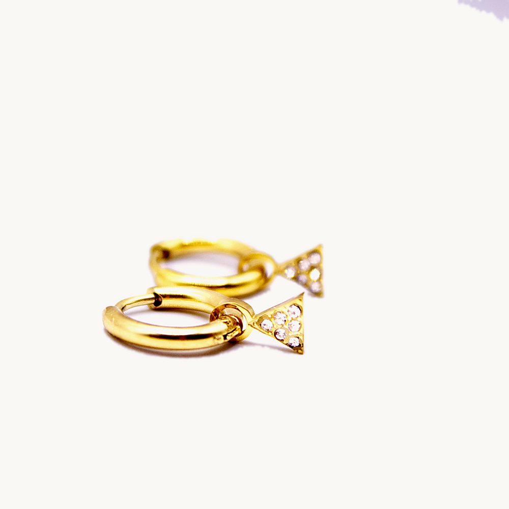 Duo Lia étoile & triangle – Câlin Jewelry